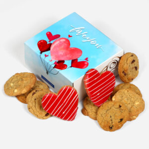 Love You Balloons Cookie Set